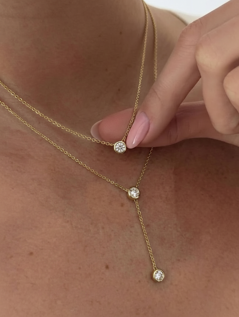 Double Drop Necklace