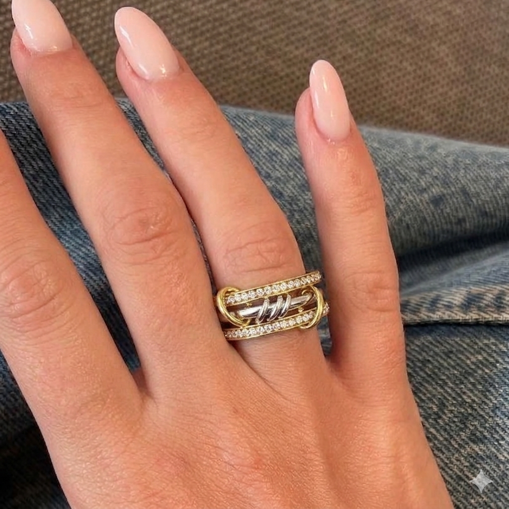 Diamond Stack Ring