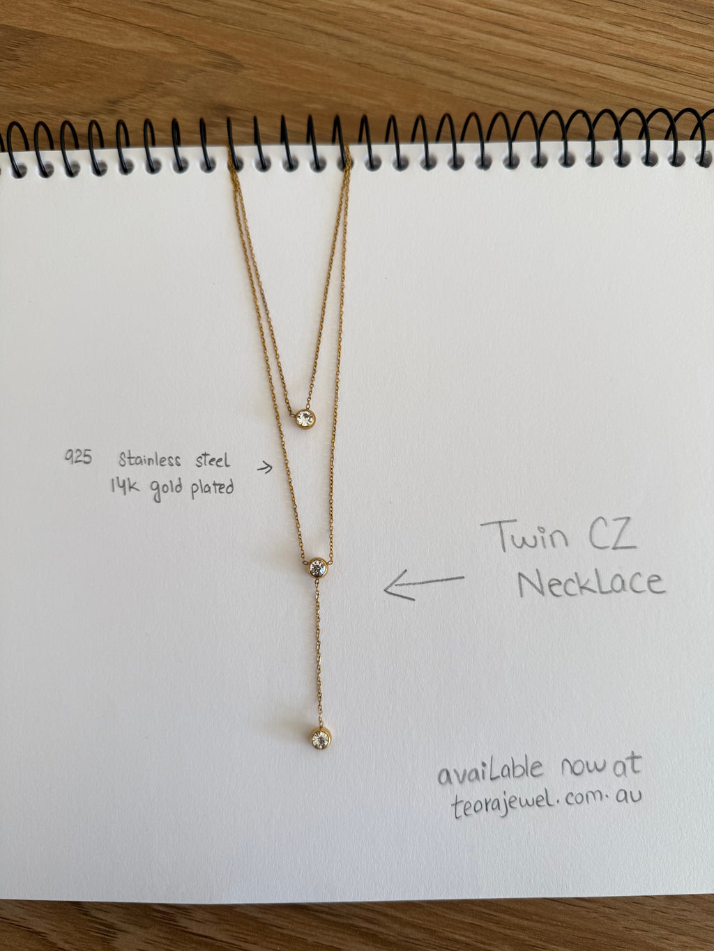 Double Drop Necklace