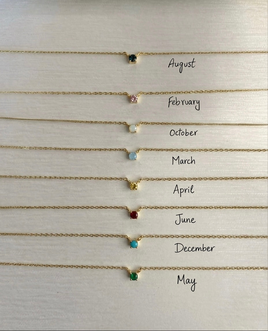 Birthstone Necklace
