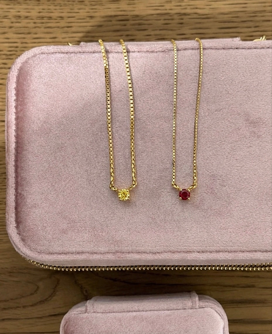 Birthstone Necklace