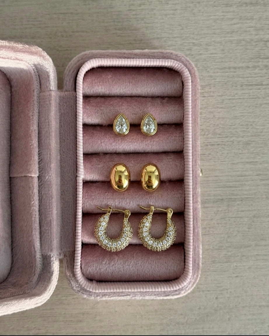 Cz Huggies Earrings