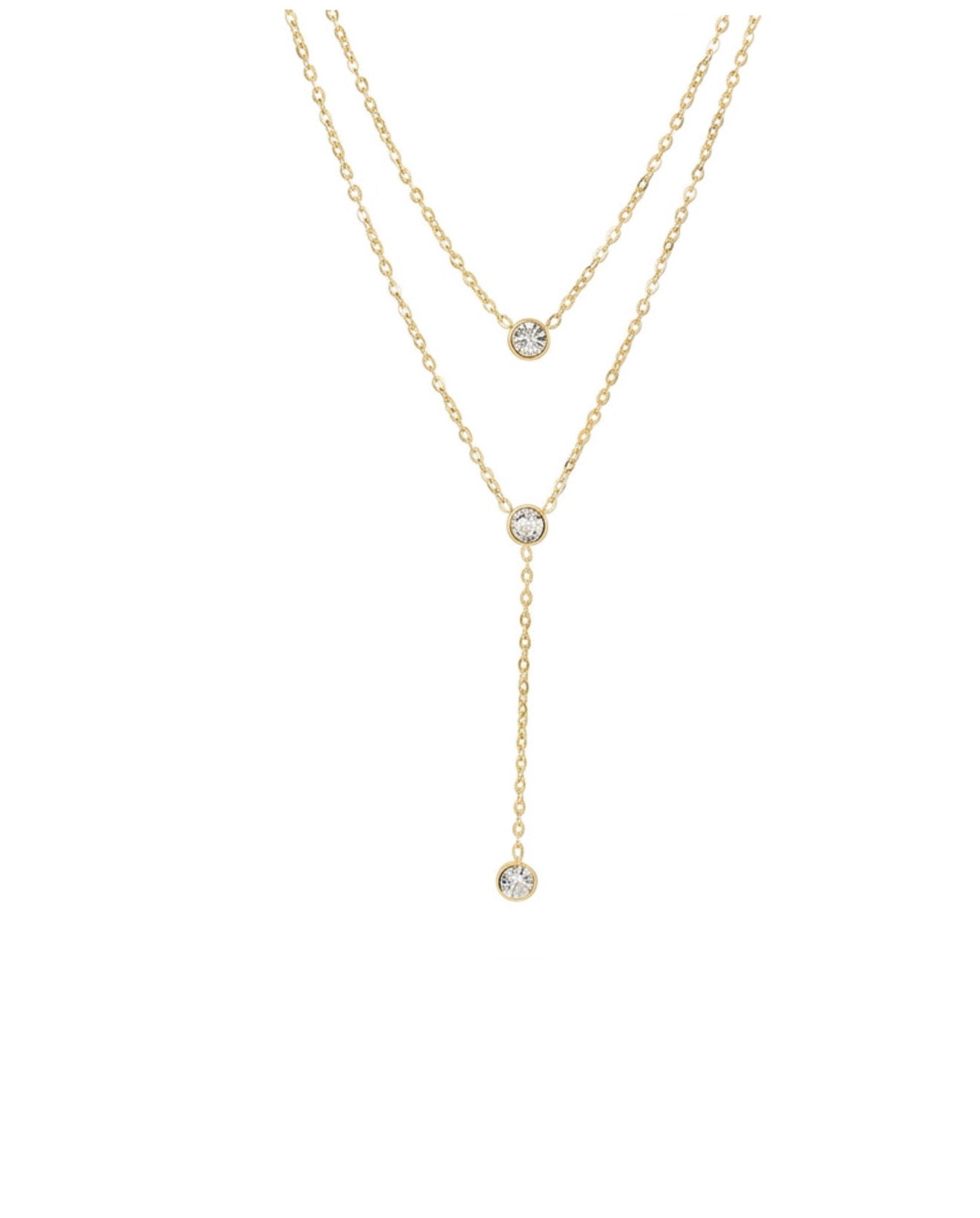 Double Drop Necklace