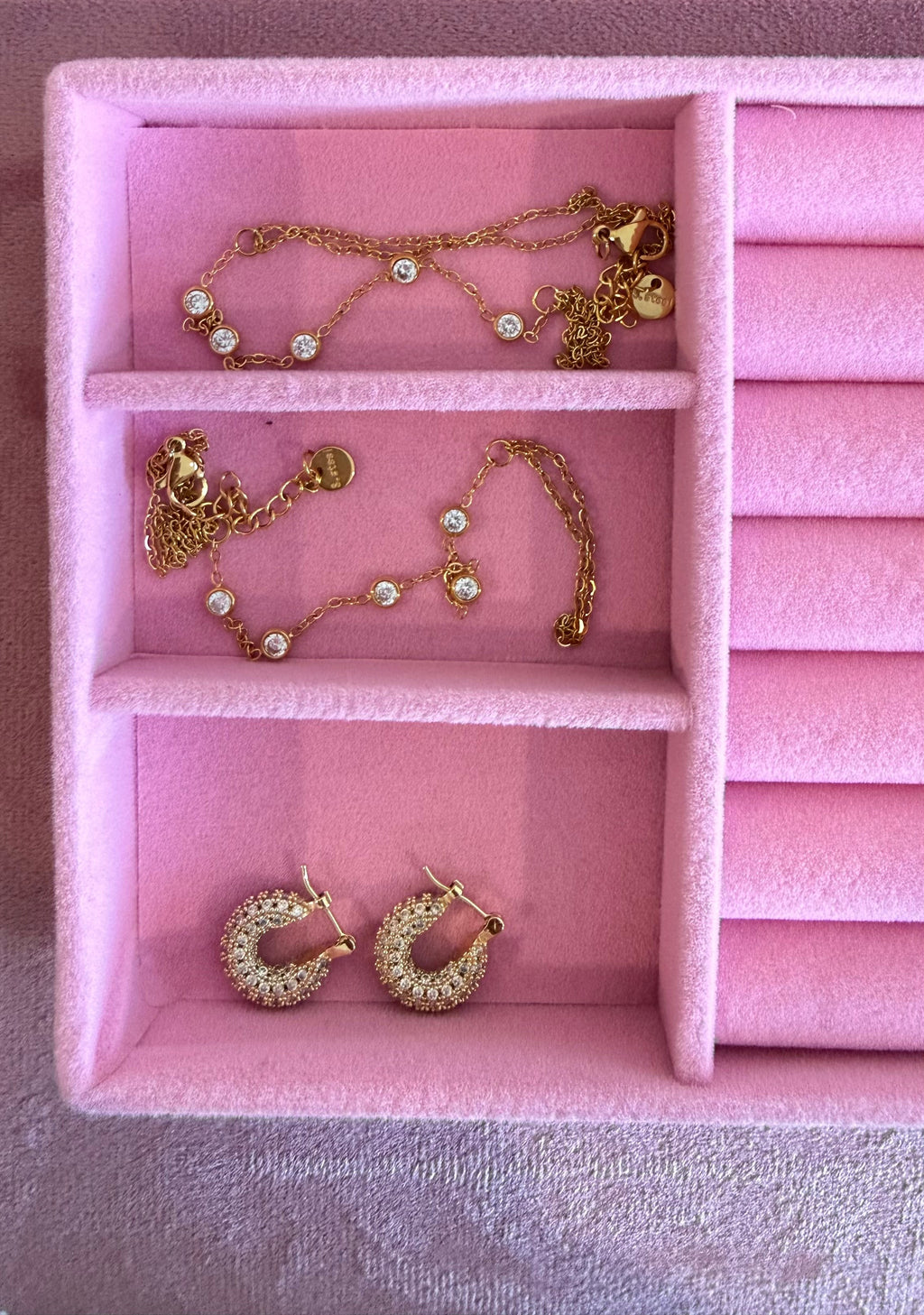 Cz Huggies Earrings