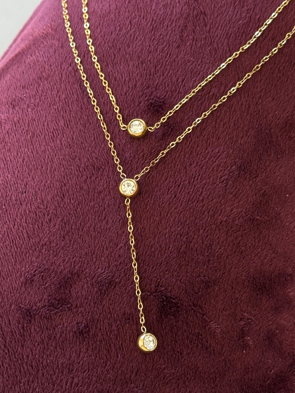 Double Drop Necklace